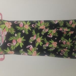 The Children's Place Black and Pink Flamingo Dress